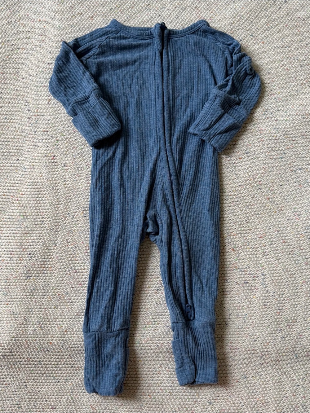 Little sleepies blue bamboo sleeper